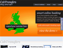 Tablet Screenshot of cabtransfers.co.uk